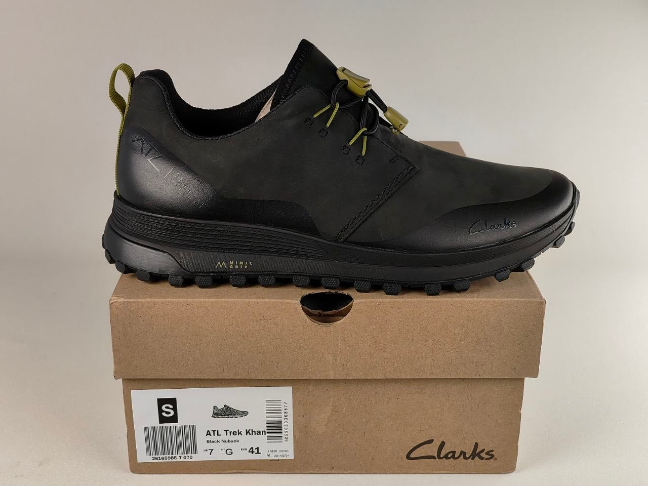 Clarks ATL Trek Khan – Black Nubuck