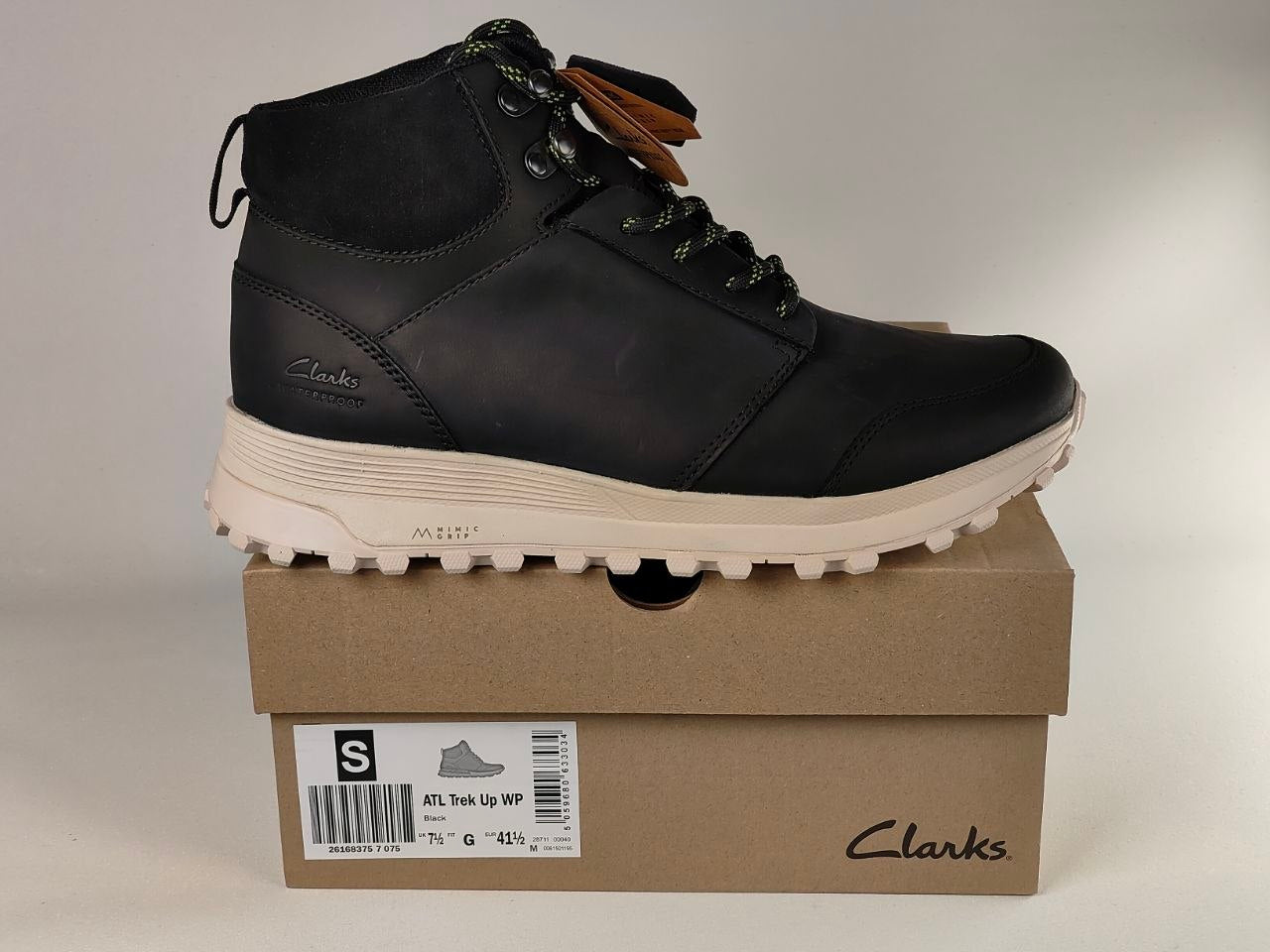 Clarks ATL Trek Up WP – Black Waterproof-