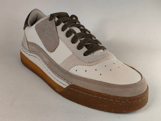 Clarks CraftCourt Lace – Off White Combi