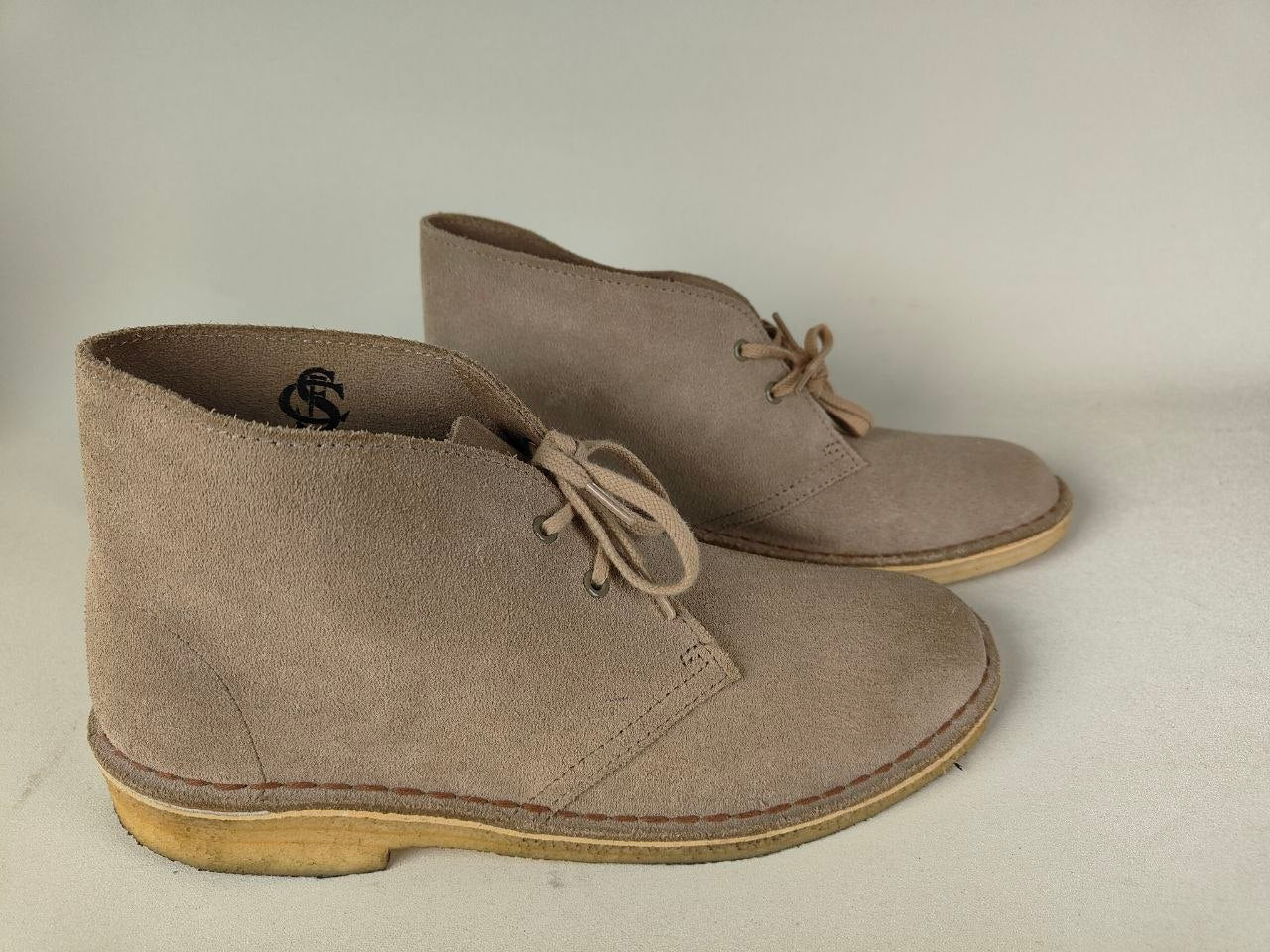 Clarks Suede Chukka Boots in Sand/Tan MENS Desert Boot Beeswax Desert Boots | Clarks US main image 2
