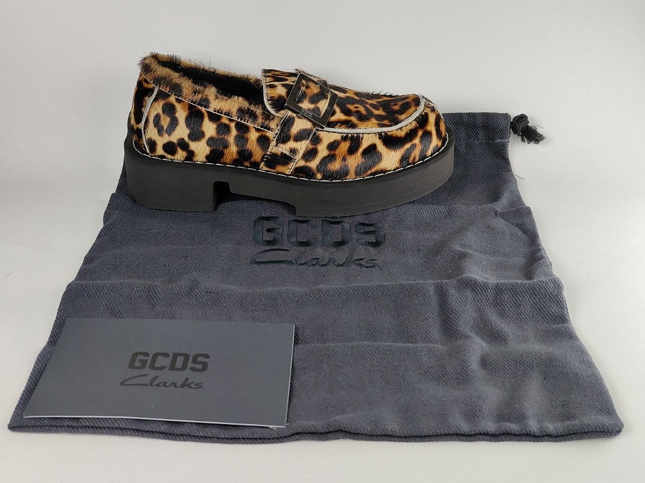 GCDS x Clarks 1 – Leopard Leather