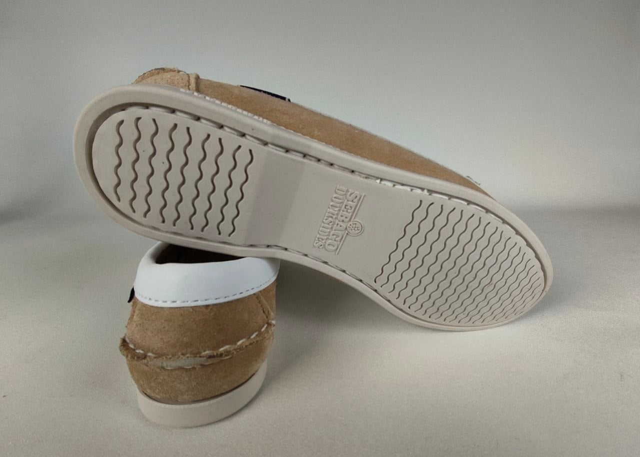 Sebago Janet Suede Leather – Women's Classic Lace-Up Shoe