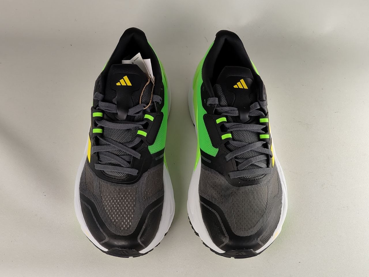 Adidas Adistar CS M Running Shoes – Core Black / Solar Yellow / Lucid Green | GX8418