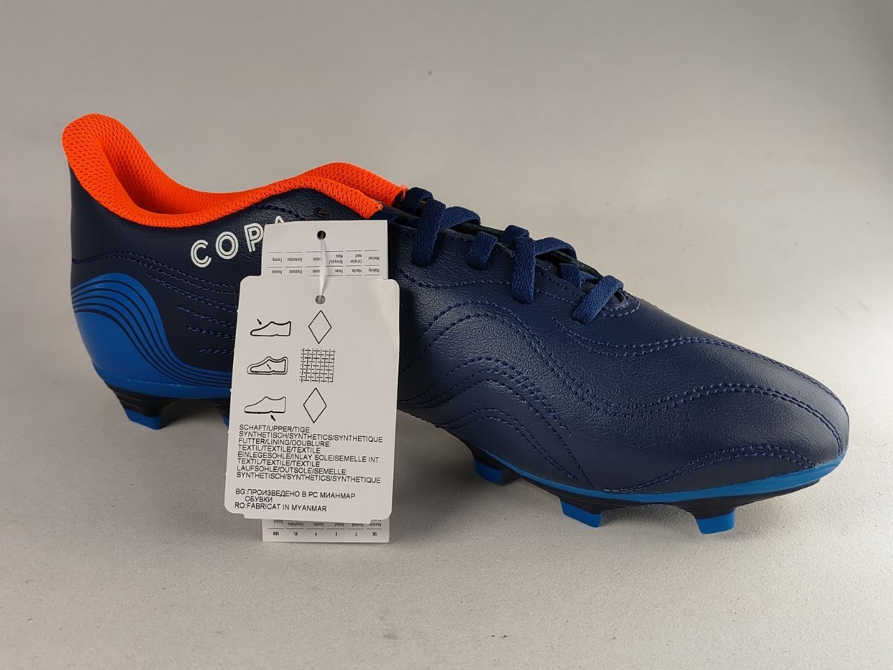 Adidas-Copa-Sense.4-FxG-Football-Boots-Team Navy-Bright-Blue-Solar-Orange-