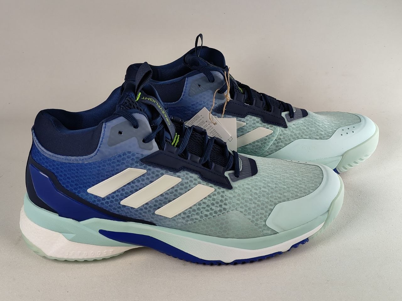 Adidas Crazyflight 5 W Mid Women Volleyball Shoes IF9257 Blue Mint