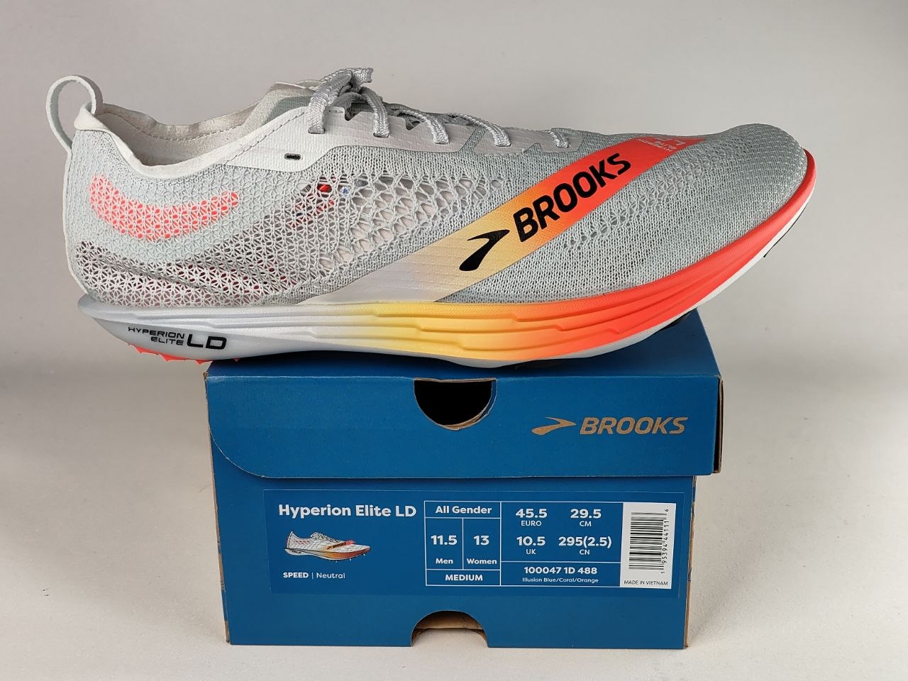 Brooks-Hyperion-Elite-LD-Racing-Shoes-Illusion-Blue-Coral-Orange-