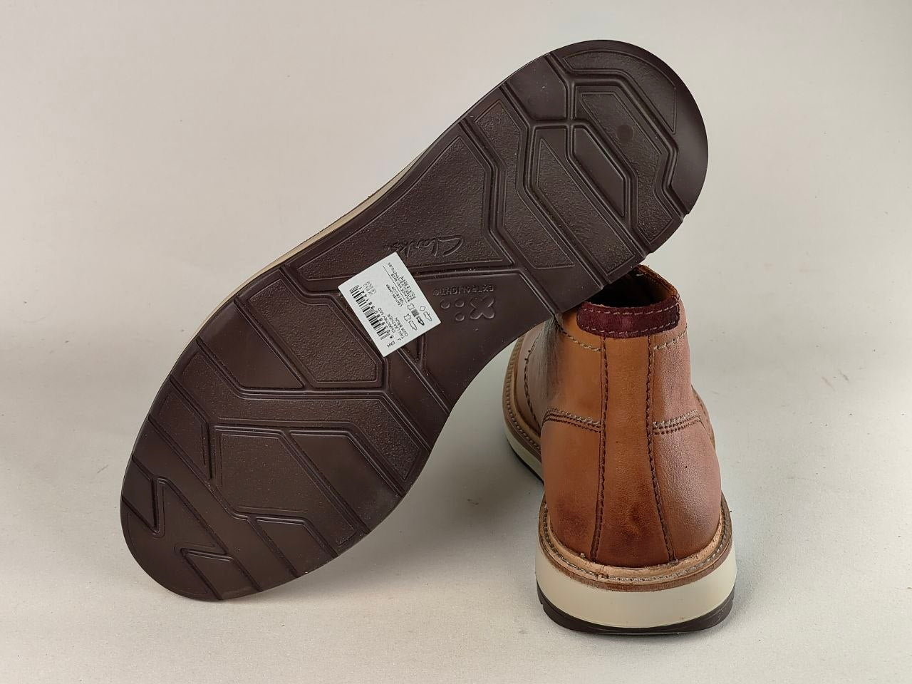 Clarks Chantry Mid Tan Leather Men's Boots