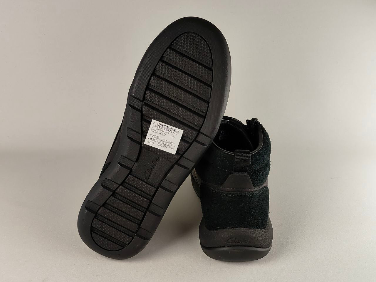 Clarks Ashcombe Hi GTX Black Waterproof Winter Boots