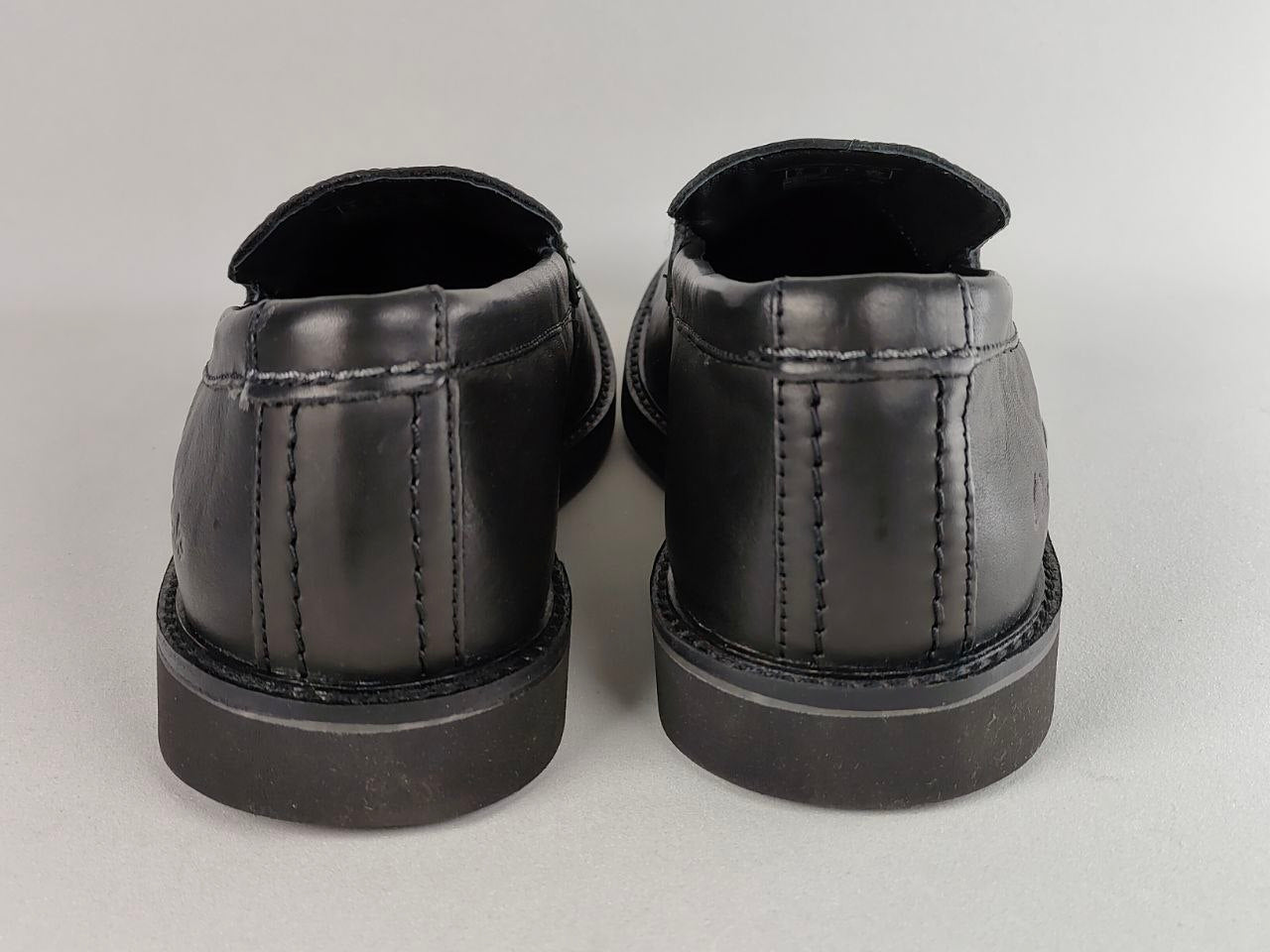 Clarks AtticusLT Edge Black Leather Loafers