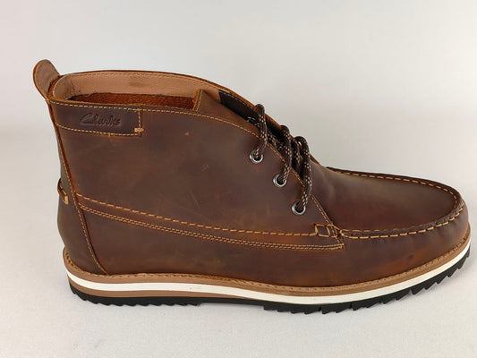 Clarks Durston Mid Beeswax Leather Men's Casual Boots