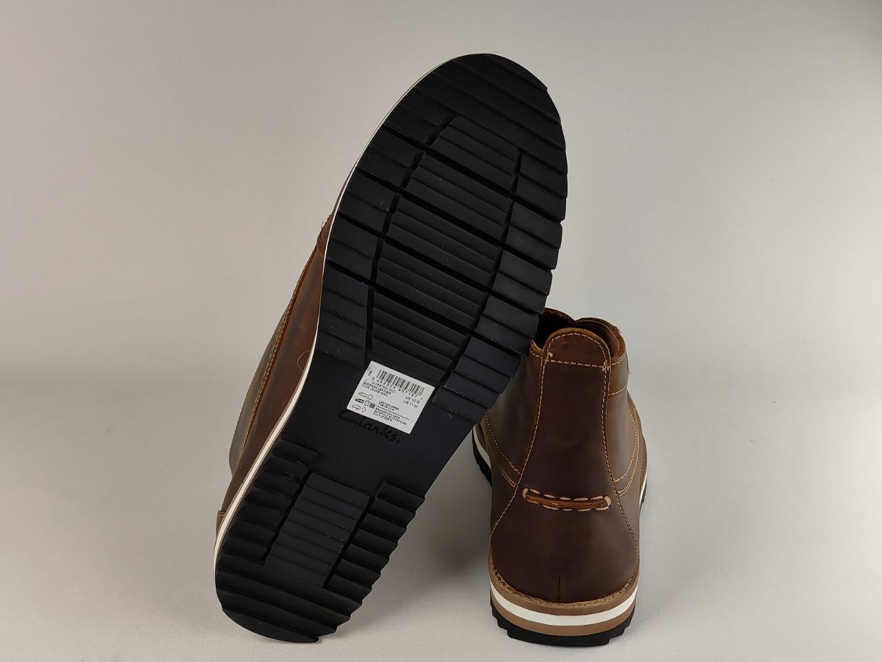 Clarks Durston Mid Beeswax Leather Men's Casual Boots