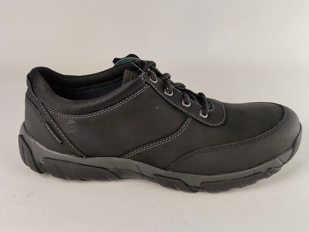 Clarks Grove Edge II Black Leather Men's Casual Comfort Shoes
