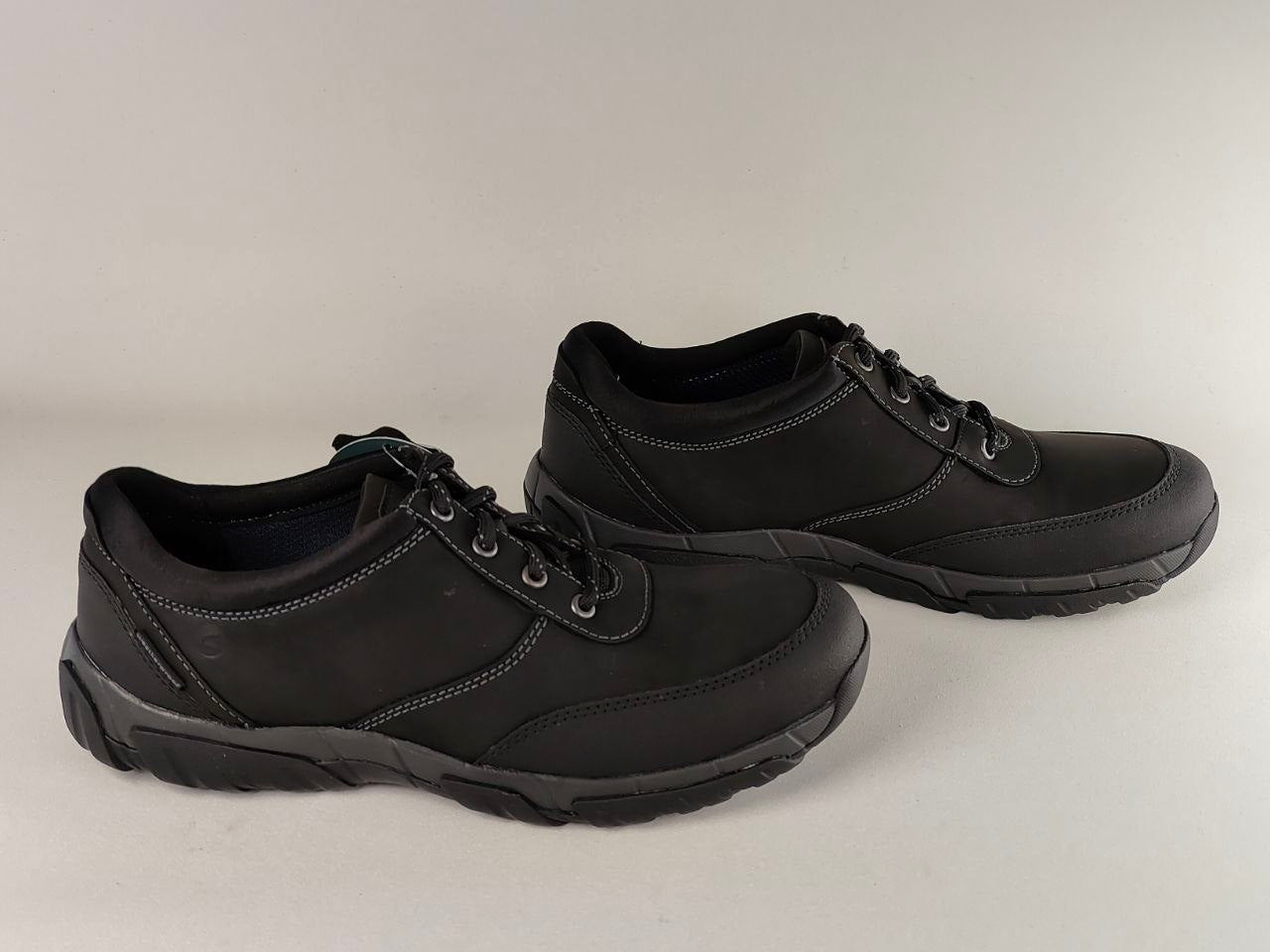 Clarks Grove Edge II Black Leather Men's Casual Comfort Shoes