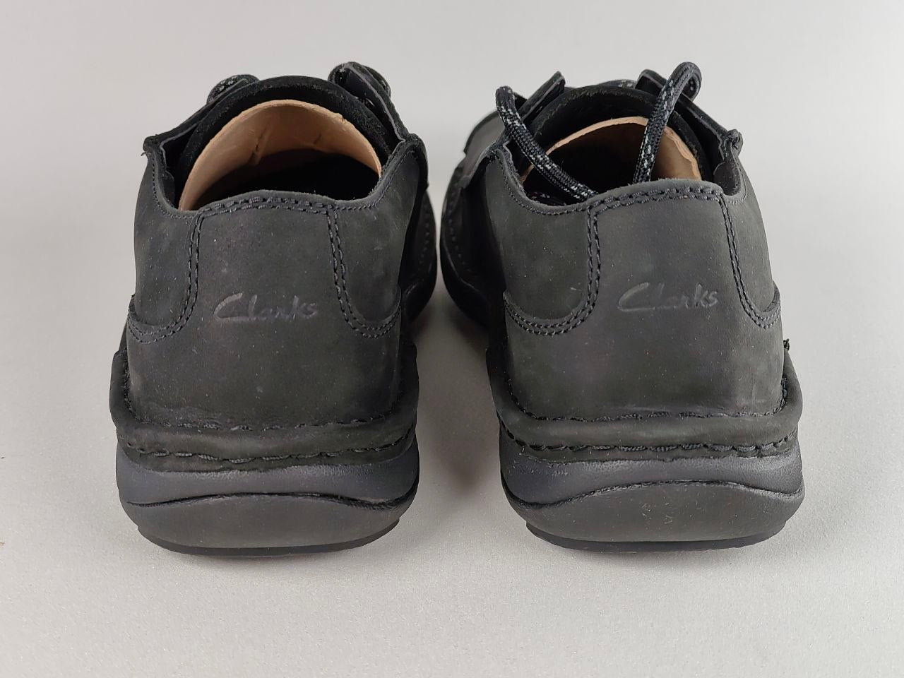 Clarks Nature Ramble Black Nubuck Men's Comfort Casual Shoe