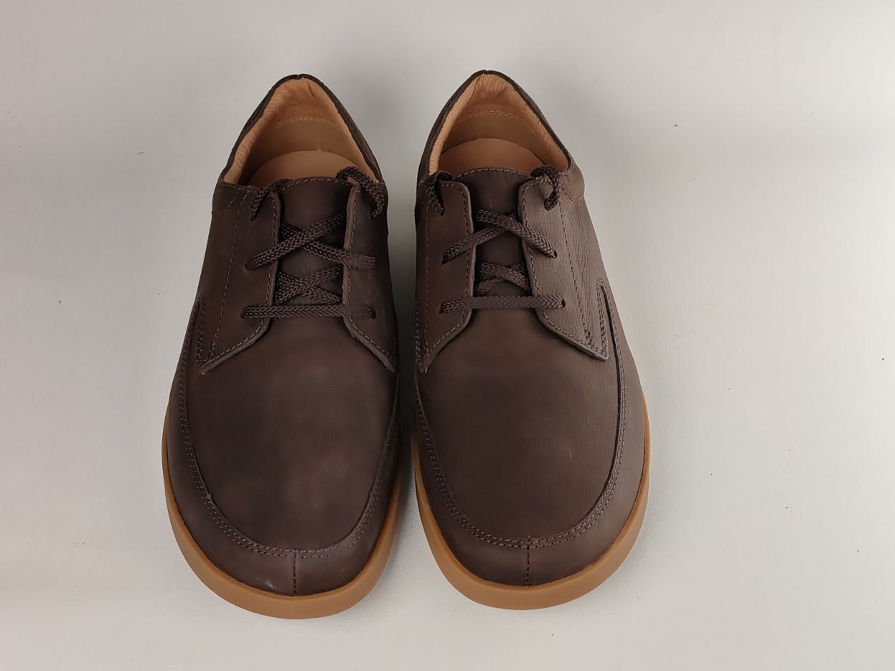 Clarks Oakland Craft Dark Brown Nubuck Casual Shoes