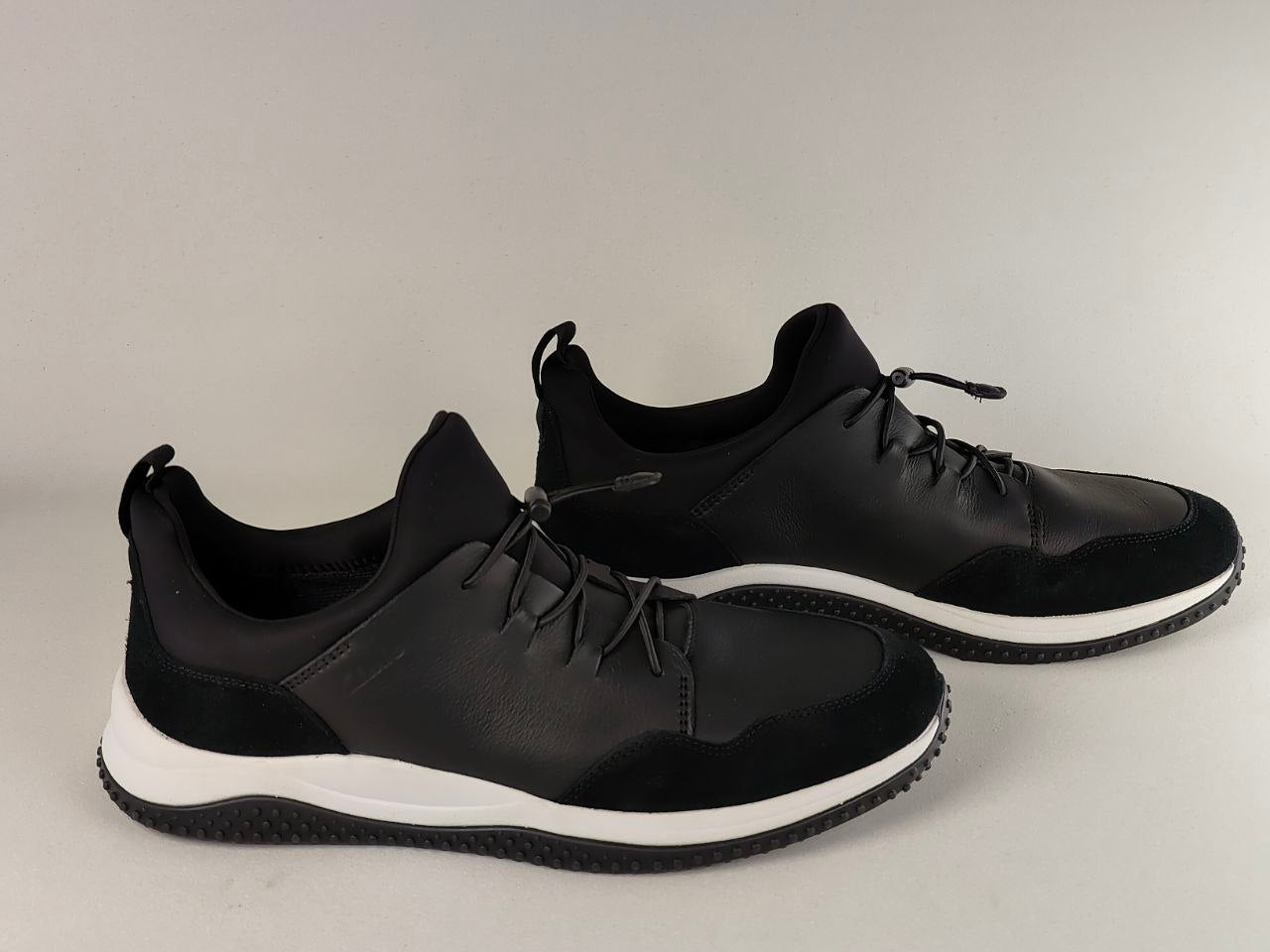 Clarks Puxton Ease – Black Leather