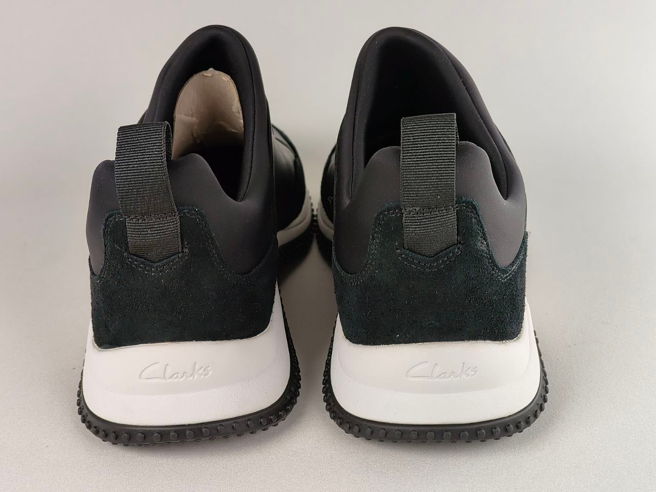 Clarks Puxton Ease – Black Leather