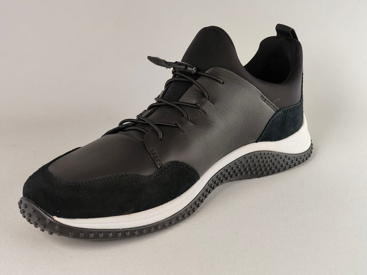 Clarks Puxton Ease – Black Leather