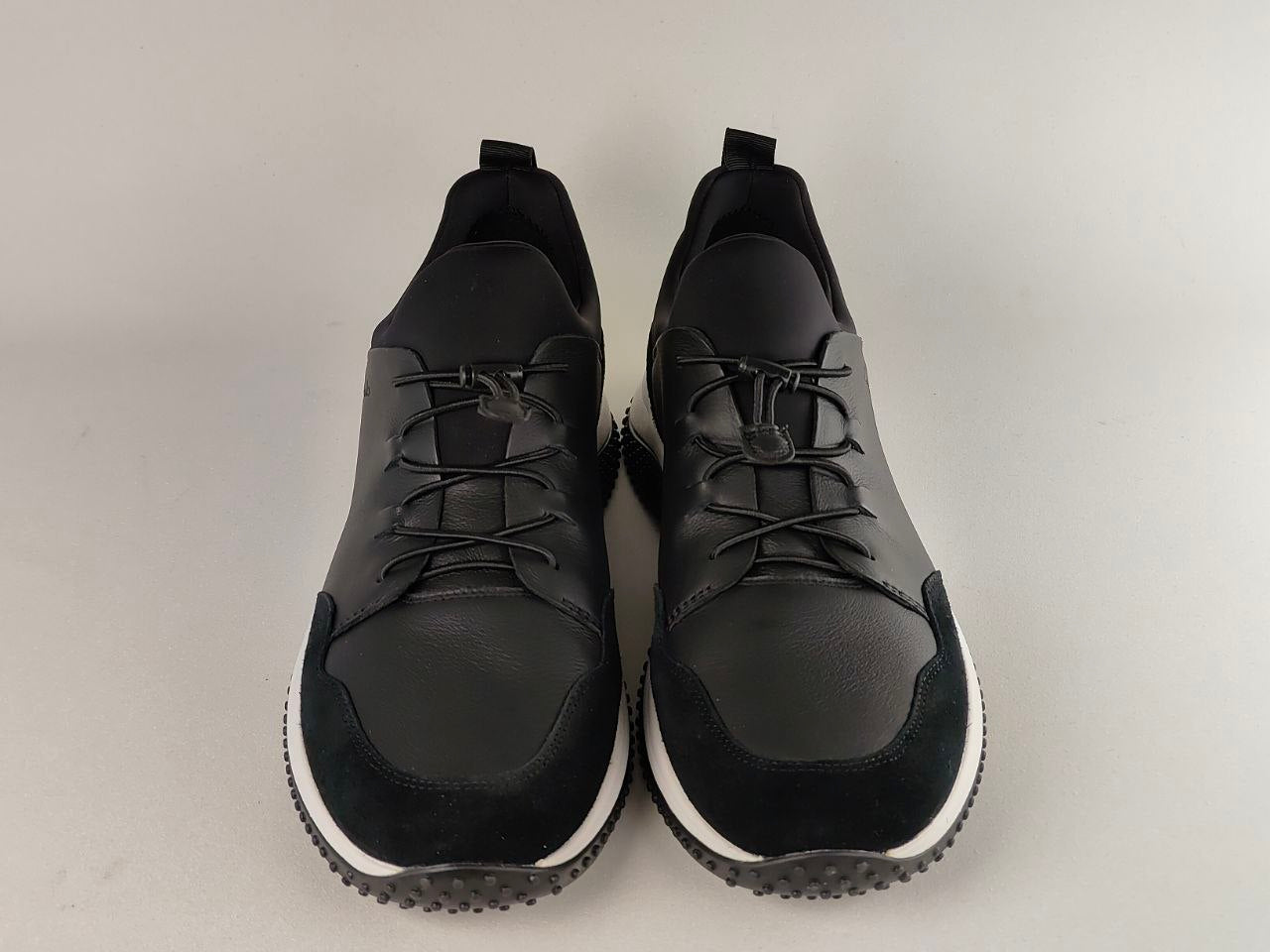 Clarks Puxton Ease – Black Leather