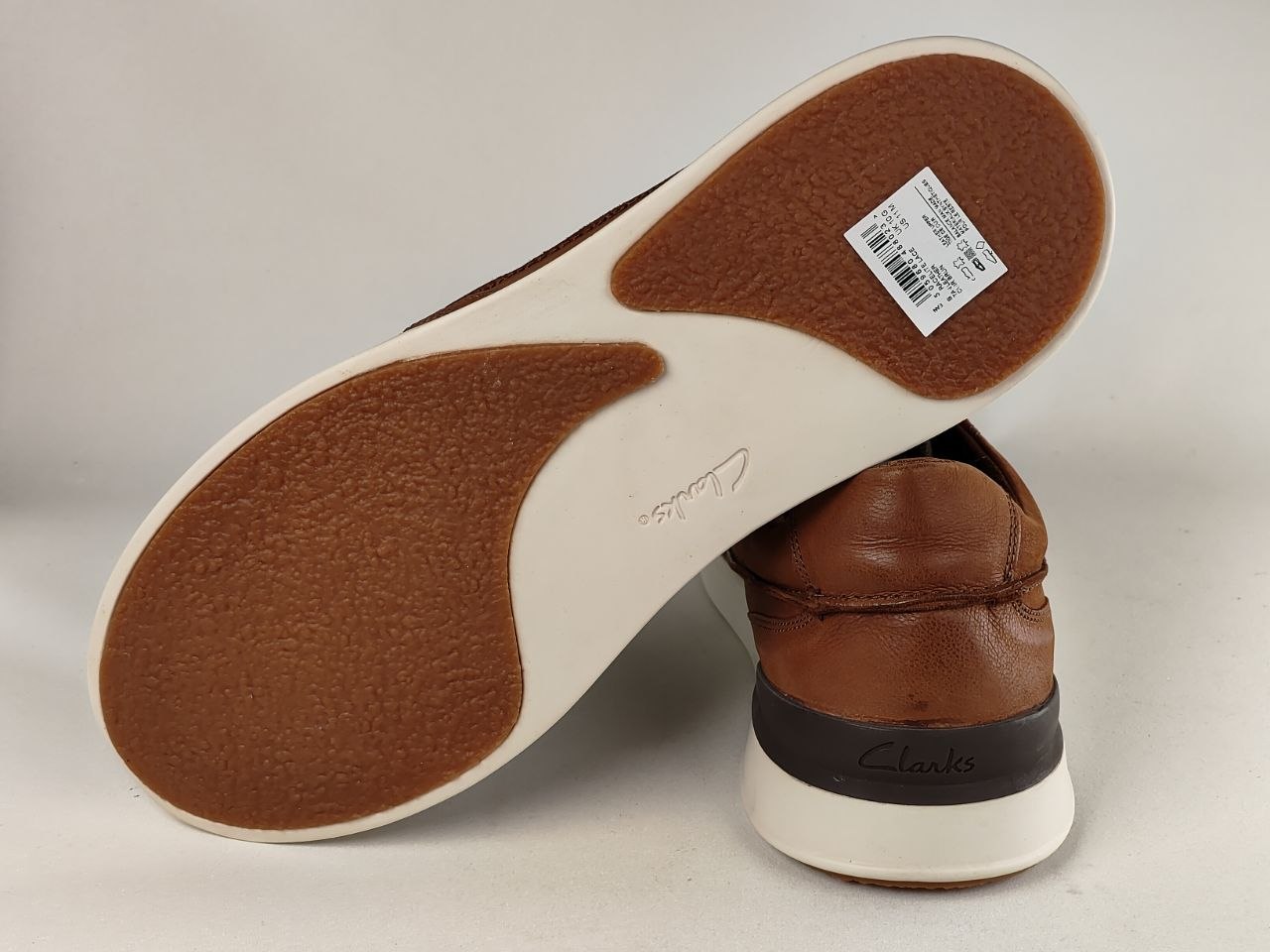 Clarks RaceLite Lace – Tan Leather