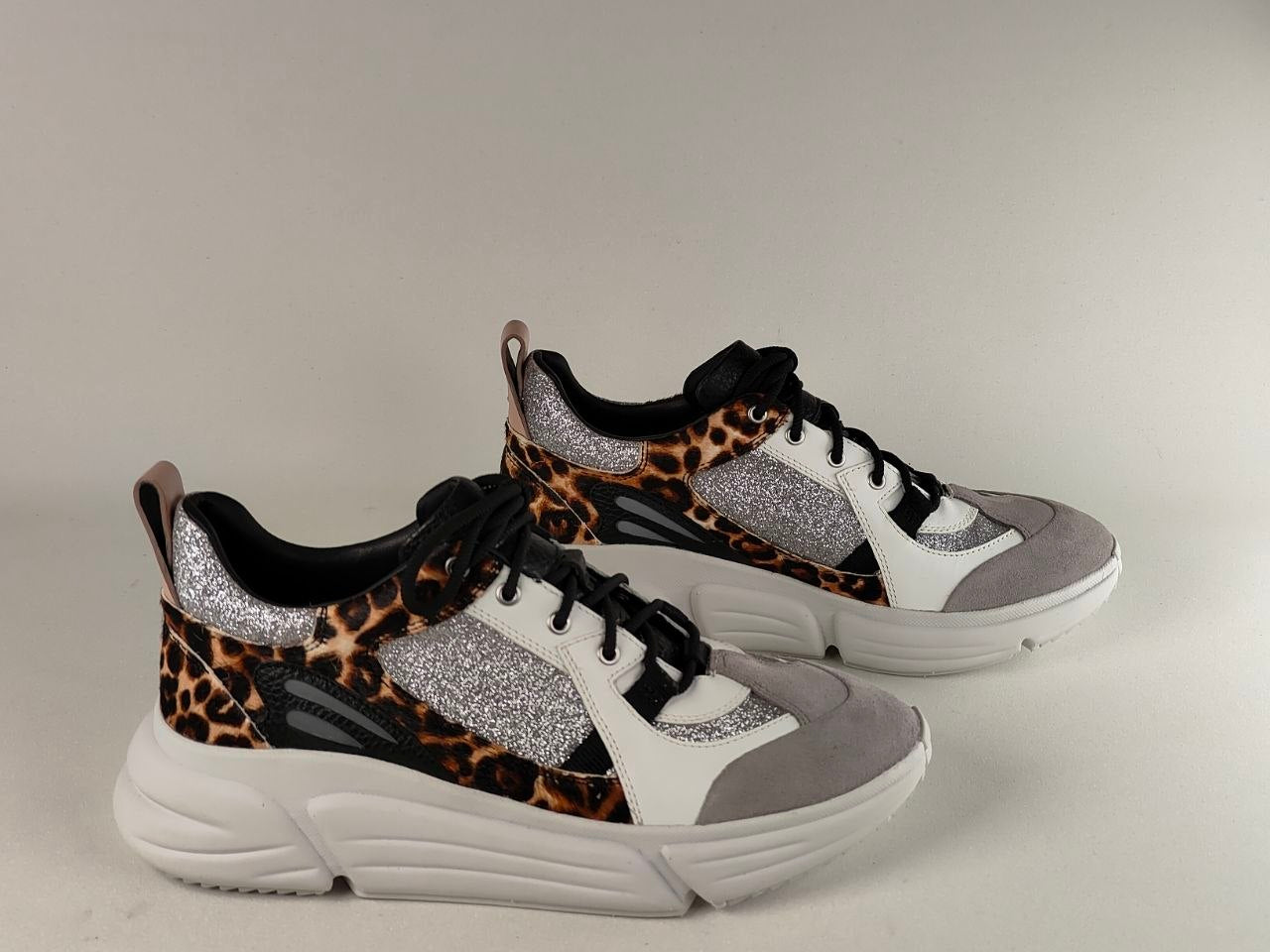 Clarks TriComet Lace Leopard Print Women's Sneakers