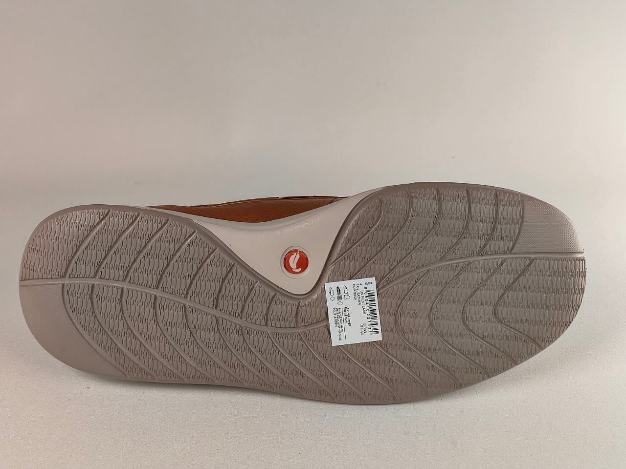 Clarks Un Pilot Lace Tan Leather Boat Shoes
