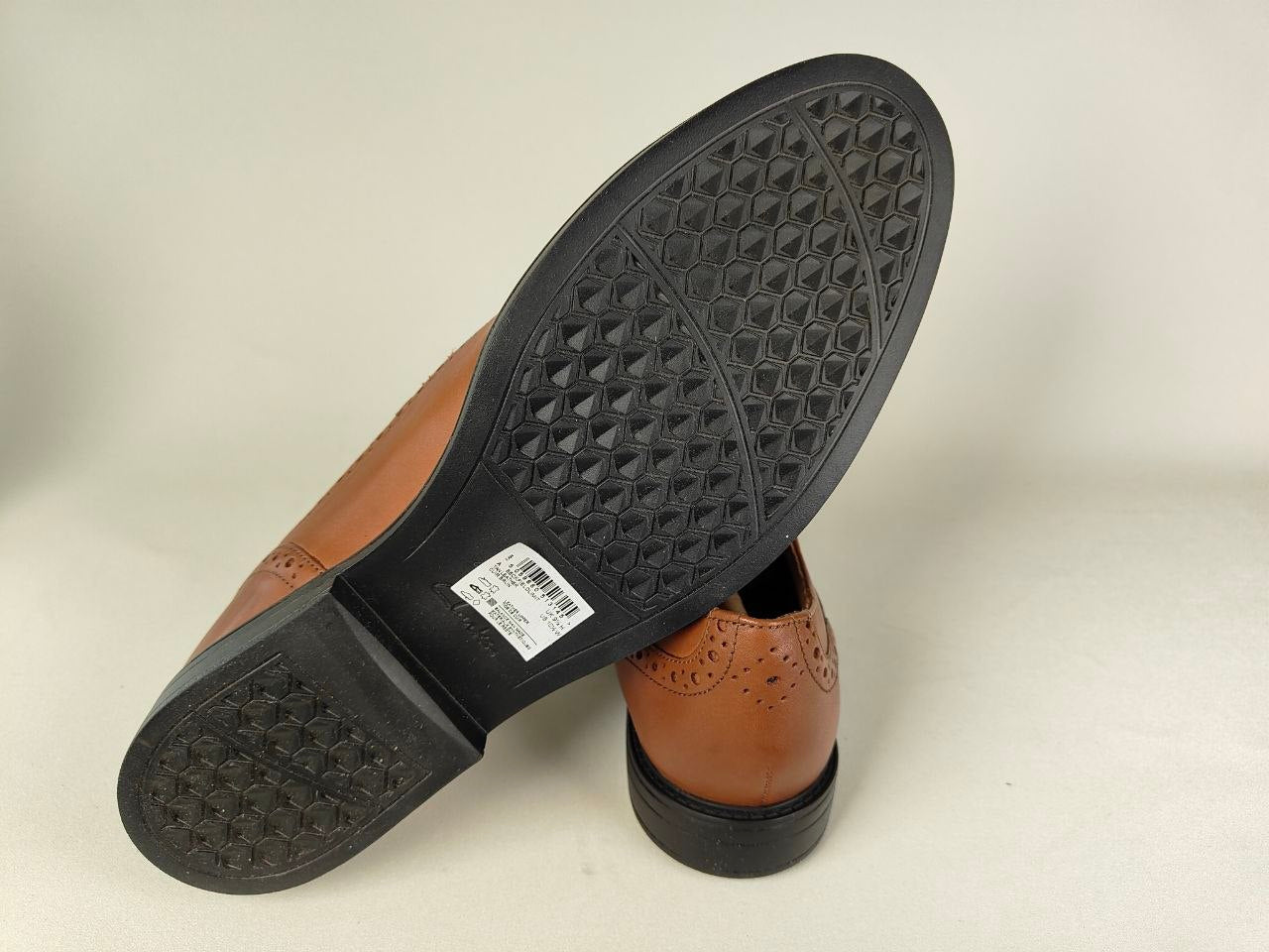 Clarks Beckfield Limit – Tan Leather