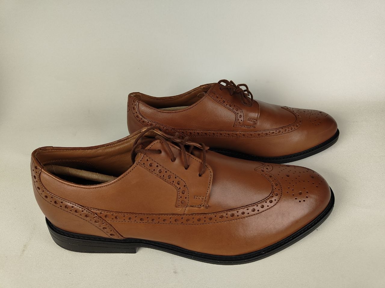 Clarks Beckfield Limit – Tan Leather