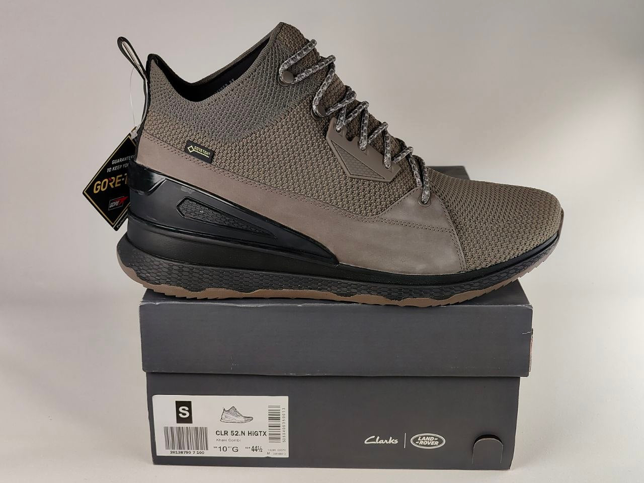 Clarks CLR 52.N Hi GTX – Khaki Combi Waterproof-