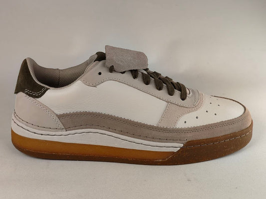 Clarks CraftCourt Lace – Off White Combi