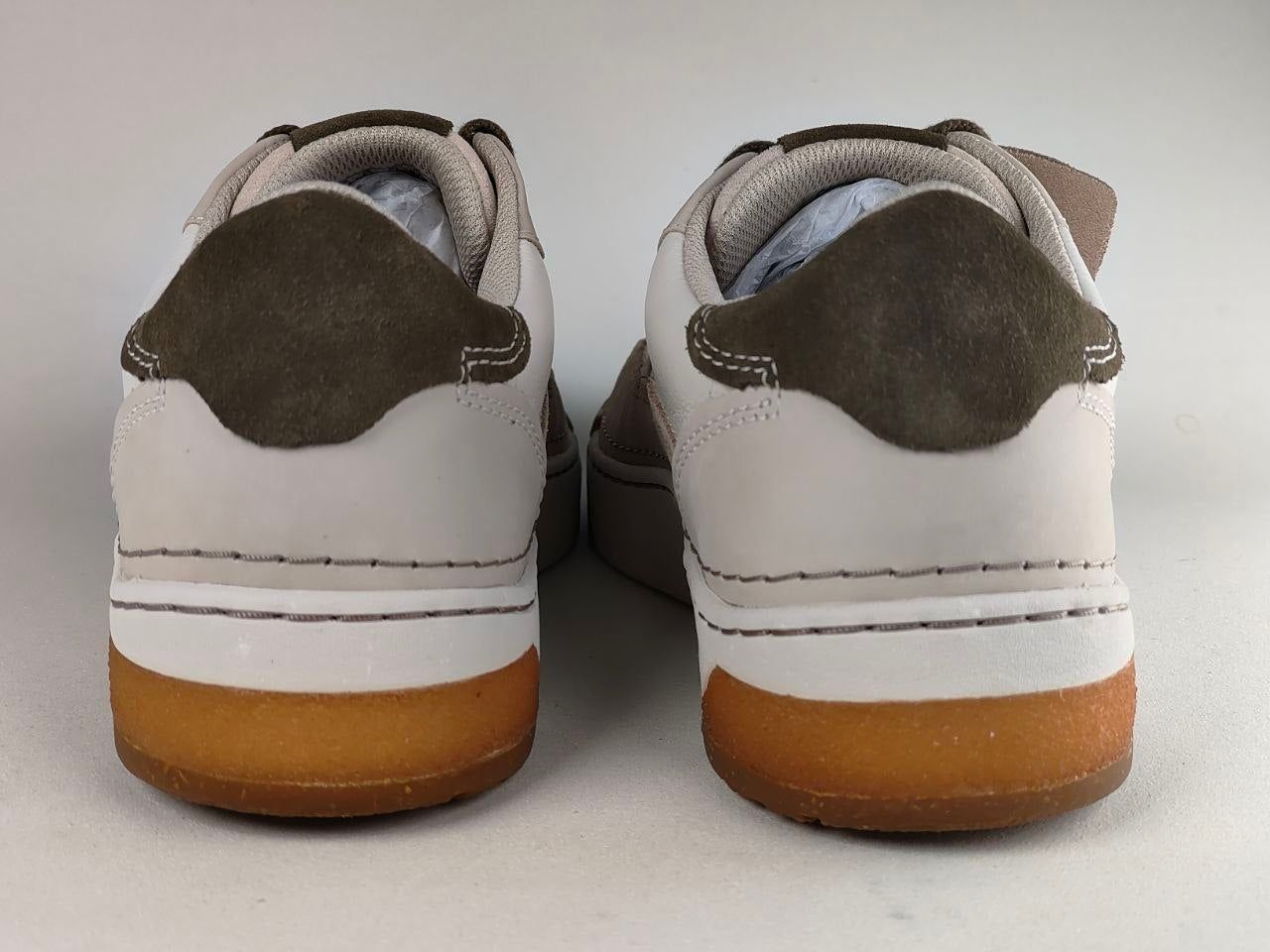 Clarks CraftCourt Lace – Off White Combi