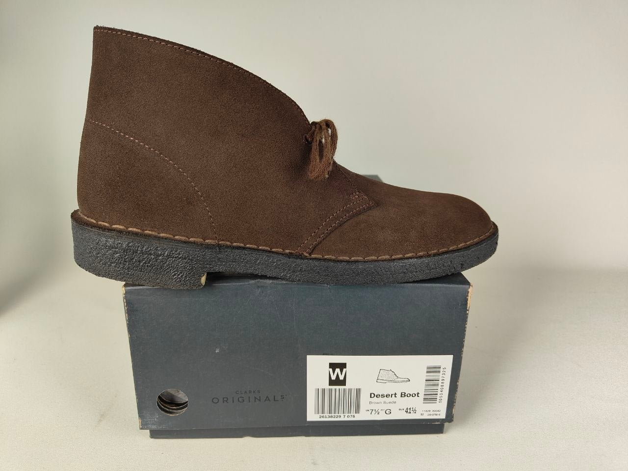 Clarks Desert Boot Brown Suede