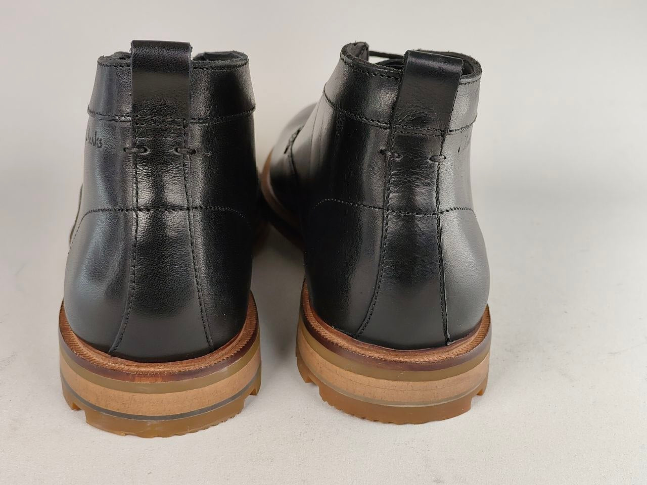 Clarks Foxwell Mid – Black Leather-