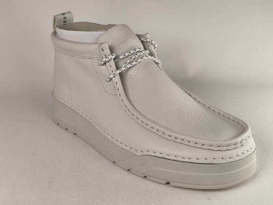 Clarks Origin Wallabee – White Leather