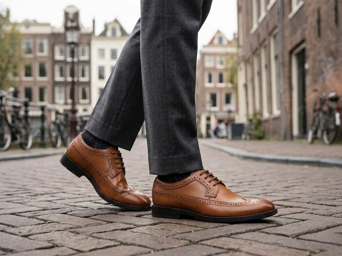 Clarks Ronnie Limit – Tan Leather