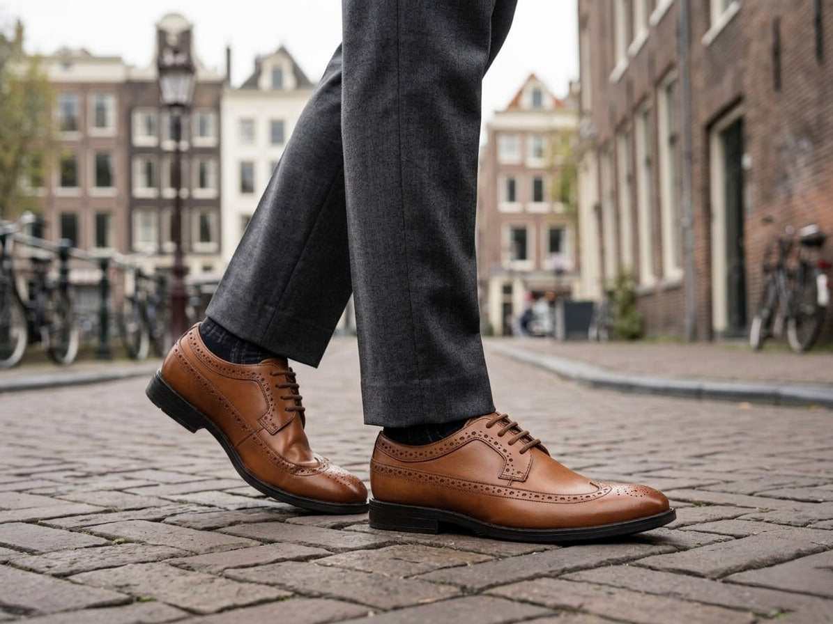 Clarks Ronnie Limit – Tan Leather