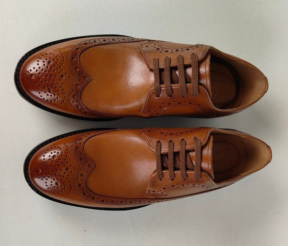 Clarks Ronnie Limit – Tan Leather