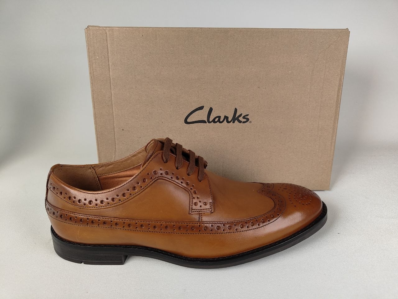 Clarks Ronnie Limit – Tan Leather