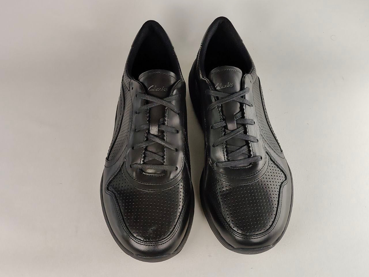 Clarks Sift Speed – Black Leather
