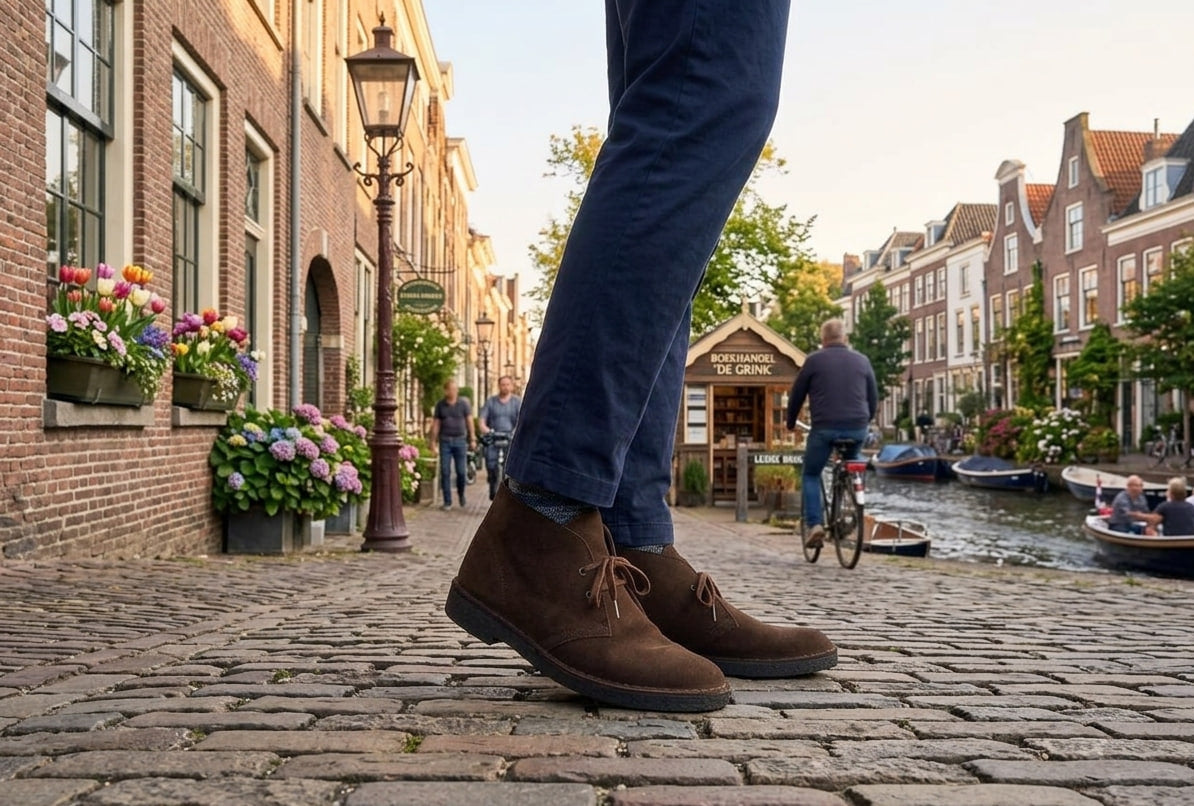 Clarks Desert Boot – Brown Suede