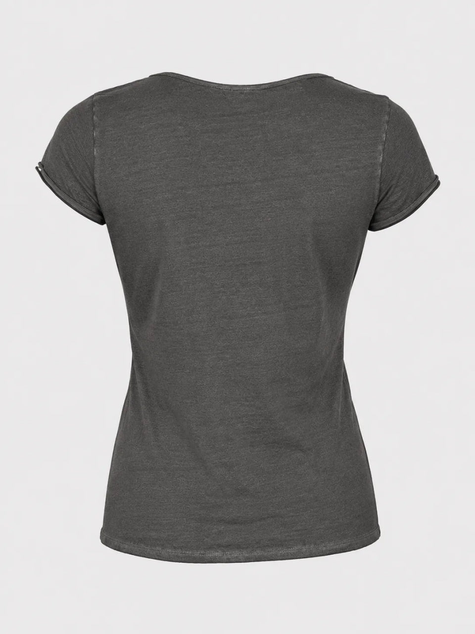 Gray t-shirt on a white background