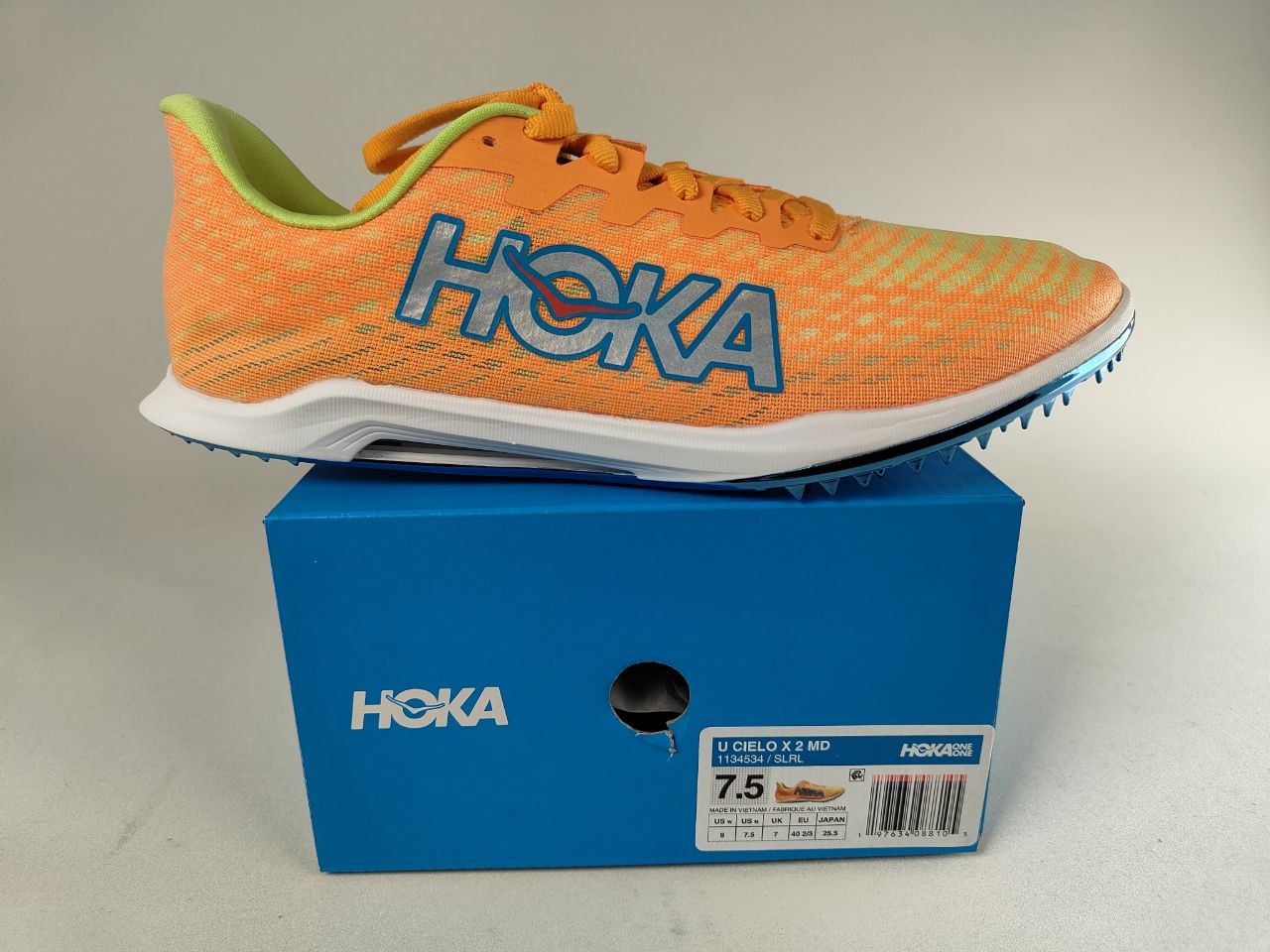 HOKA Cielo X 2 MD Unisex Racing Shoe – Stardust / Lime Rind