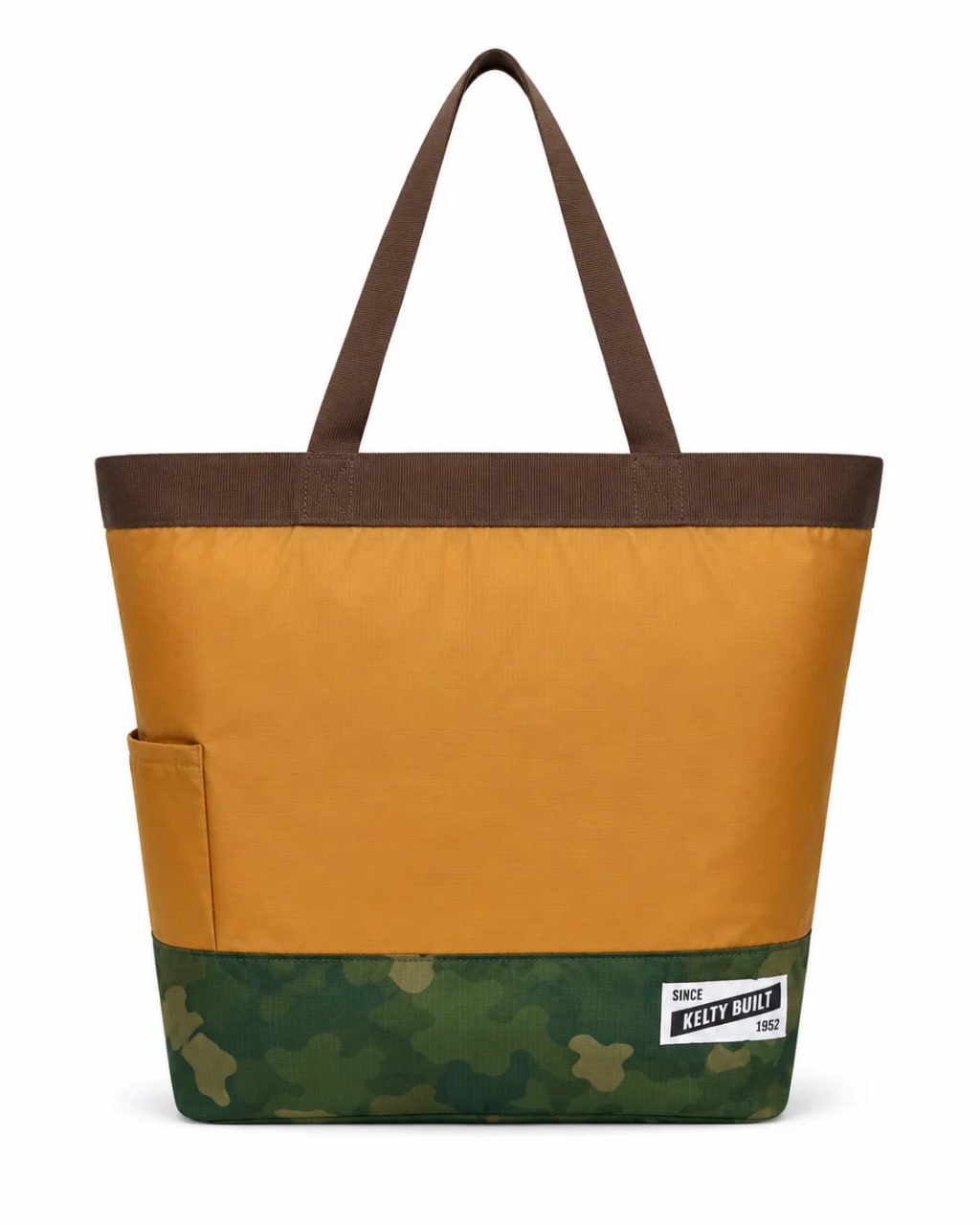 Kelty Totes Tote Packable Shopping Bag Canyon Brown Green Camo