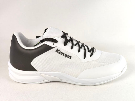 Kempa Kourtfly Three White / Black Indoor Court Shoes