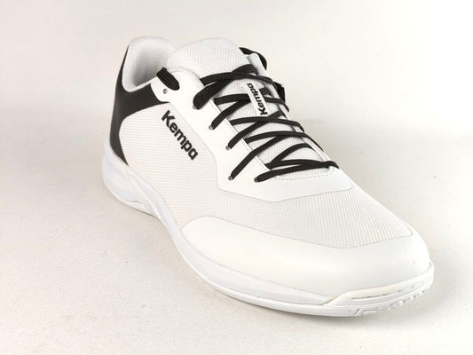 Kempa Kourtfly Three White / Black Indoor Court Shoes