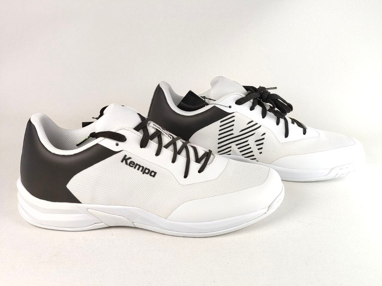 Kempa Kourtfly Three White / Black Indoor Court Shoes