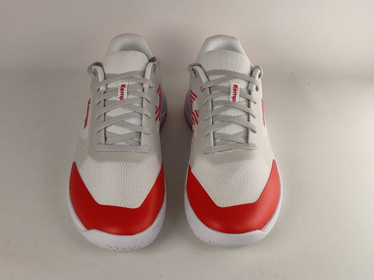 Kempa Kourtfly Two White / Red Indoor Court Shoes