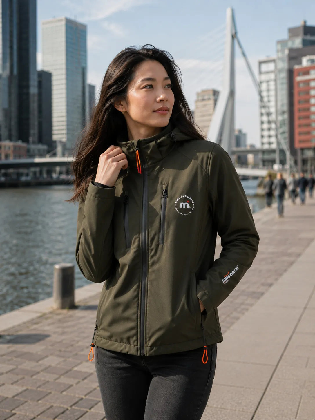 Mistral Tenerife Unisex 4-Season Softshell Jacket Army Green