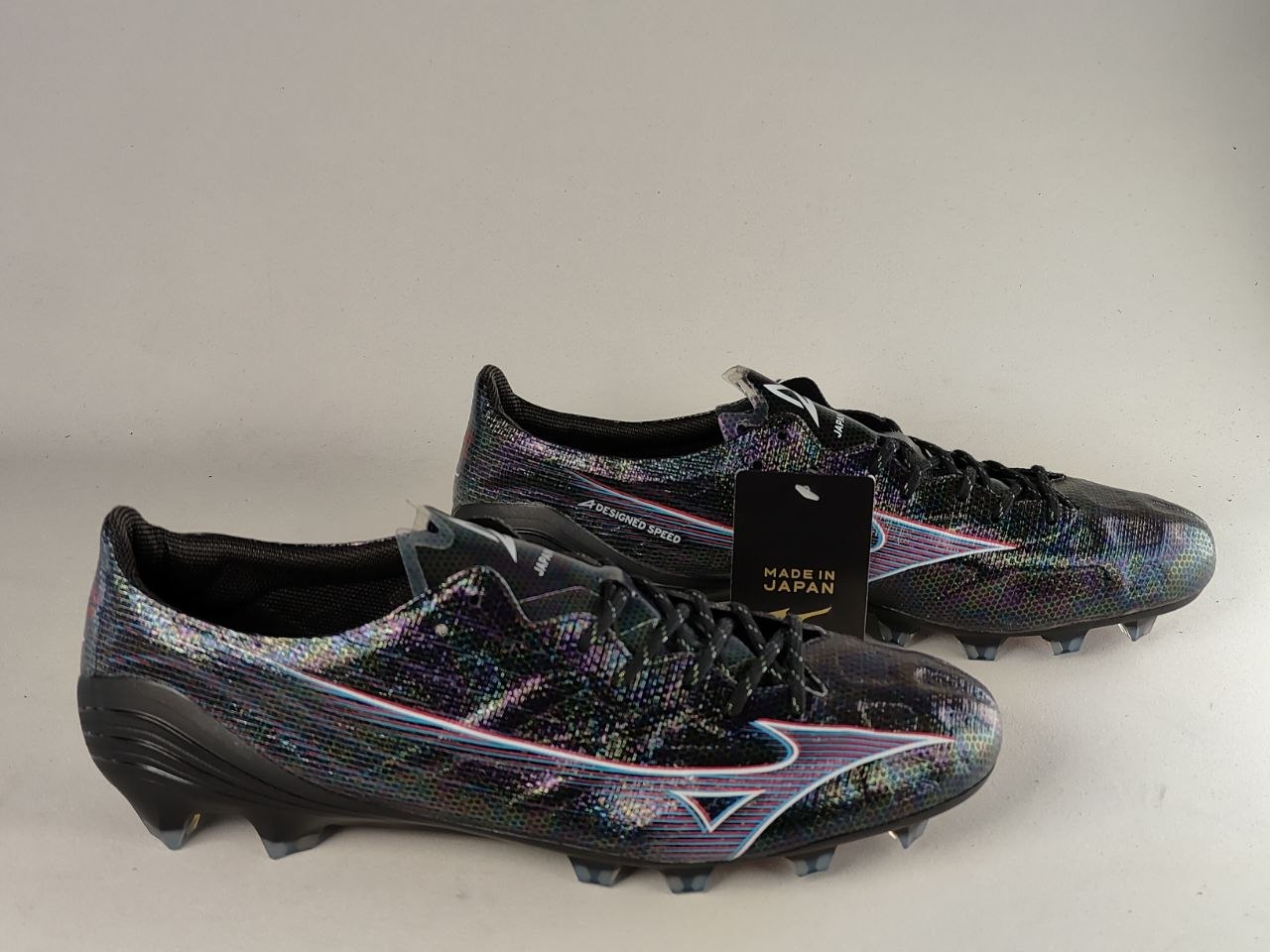 Mizuno Alpha Japan FG Football Boots Black Iridescent