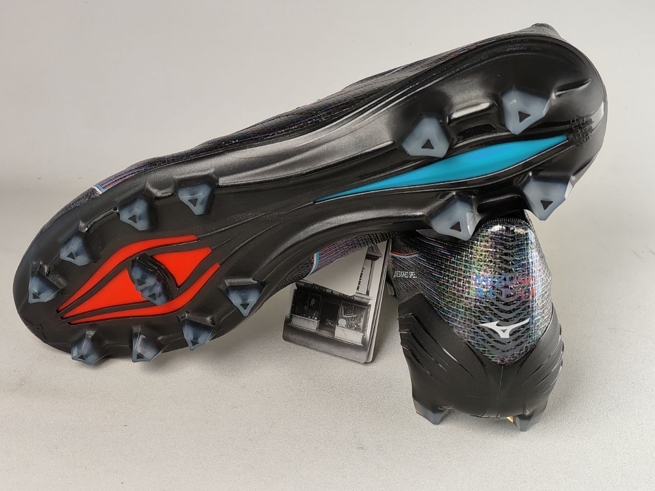 Mizuno Alpha Japan FG Football Boots Black Iridescent